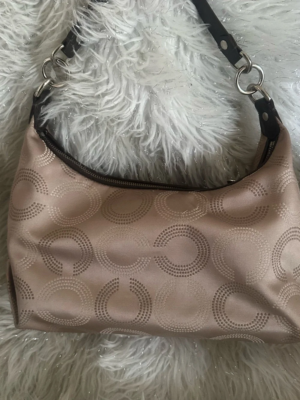 Coach signature hobo